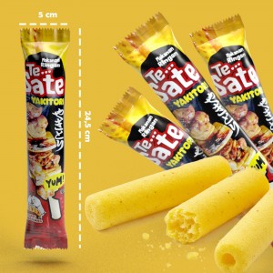 烤牛肉味玉米条零食 15 克