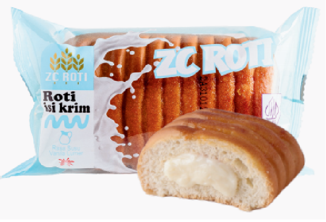 牛奶毛毛虫面包 60 GRAM