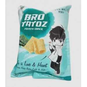 KIKOYA BROTATOZ KERIPIK RASA RUMPUT LAUT 38 GR