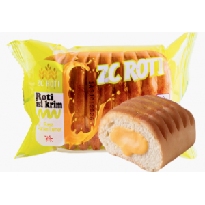 ZC ROTI PERSEGI RASA DURIAN 60 GRAM